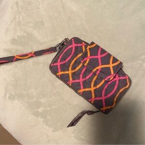 Vera Bradley Jazzy Blooms Wristlet Wallet
